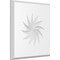 Ekena Millwork Standard Sedgwick Spiral Rosette With Beveled Edge, 7"W x 7"H x 1/2"P ROSP070X070X050SDG13 - alternate 1
